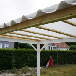 Installation de pergola en PVC Ambares-et-Lagrave